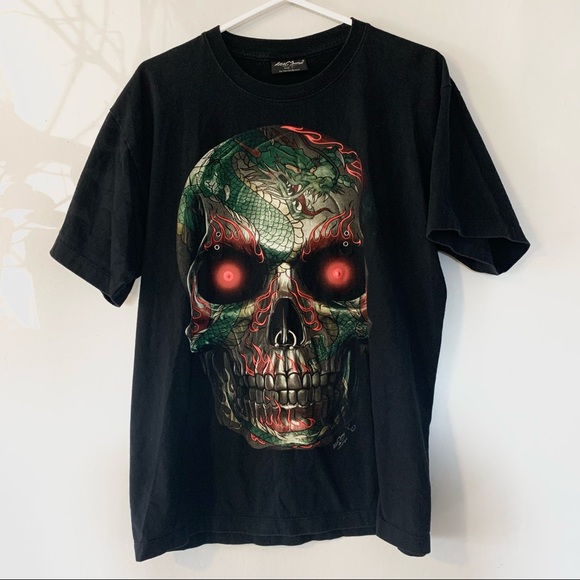 Rock Chang Skull Tee - Picture 1 of 4